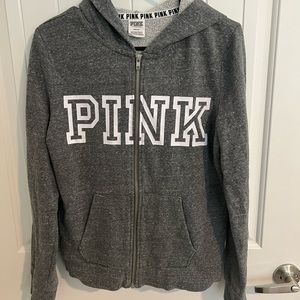 PINK Victoria’s Secret grey hoodie
